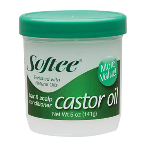 Softee Castor Oil Hair And Scalp Conditioner, 5 Oz